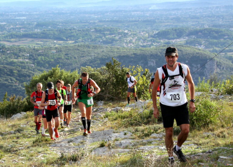 illustration sprot à Anduze : photo du trail de l'ACNA