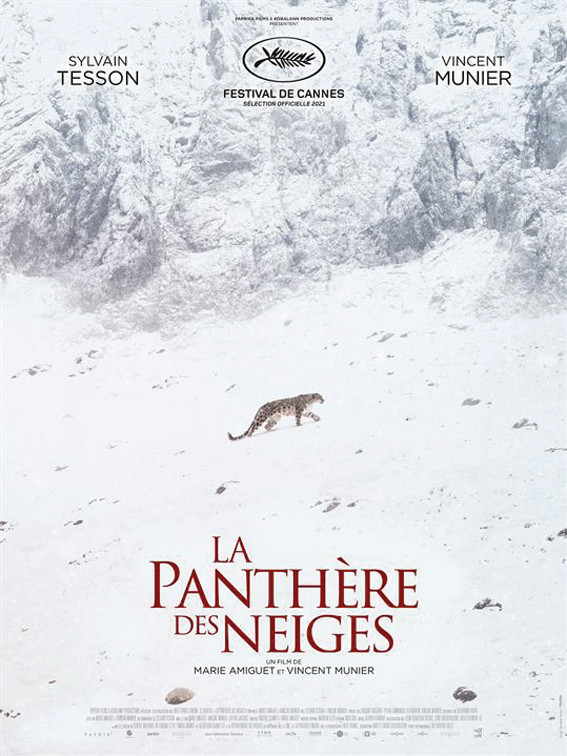 affiche du film "La Panthère des Neiges"