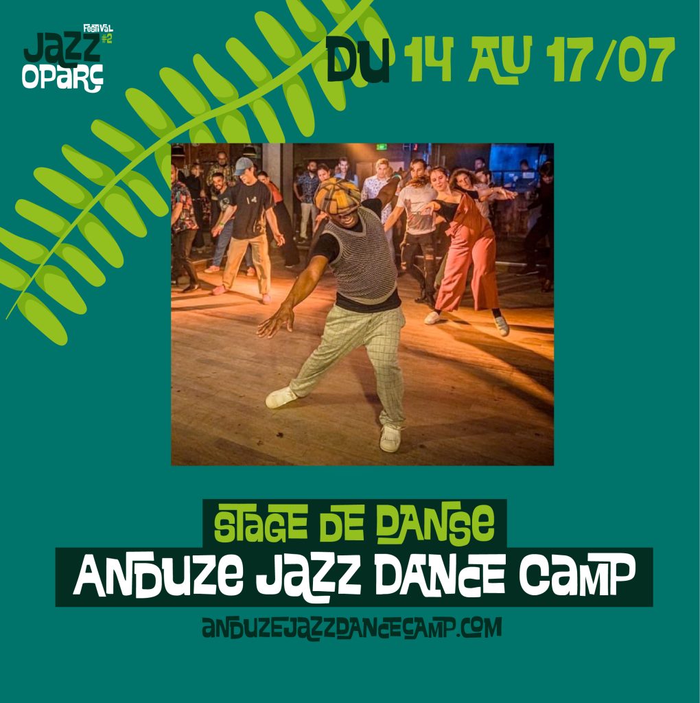 visuel Anduze Jazz Dance Camp - Jazzoparc 2022 