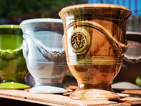 illustration potiers Anduze vases