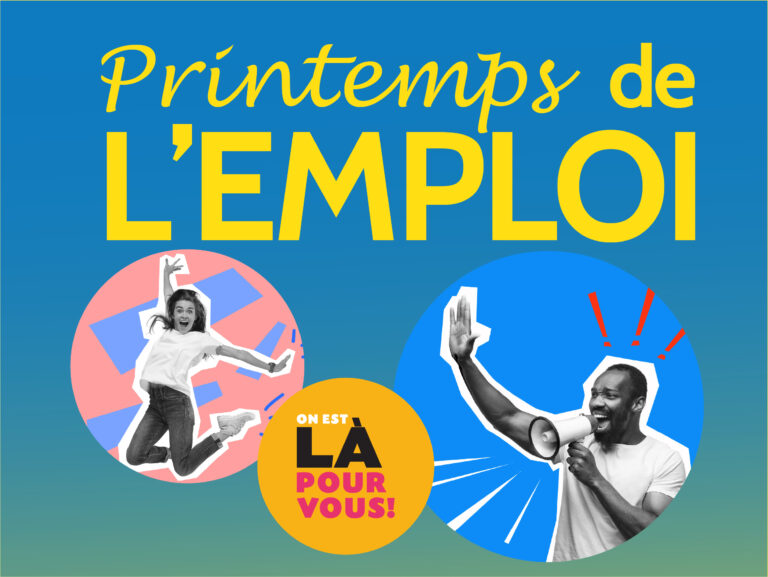 Illustration Printemps de l'emploi - 15 mars 2023