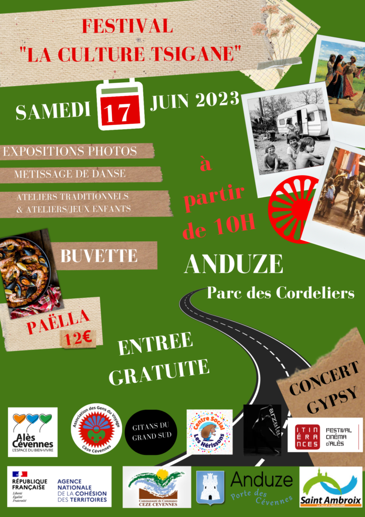 affiche Festival de la culture Tsigane - 17 juin 2023