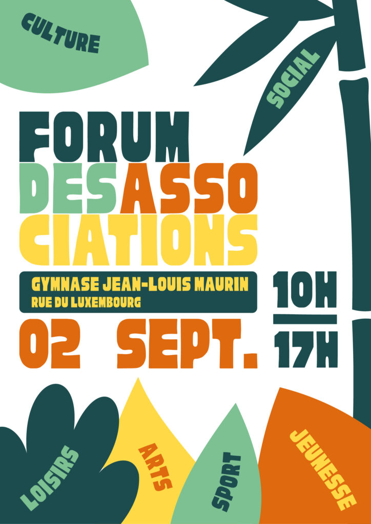 affiche forum des associations - 2 septembre 2023 - bis
