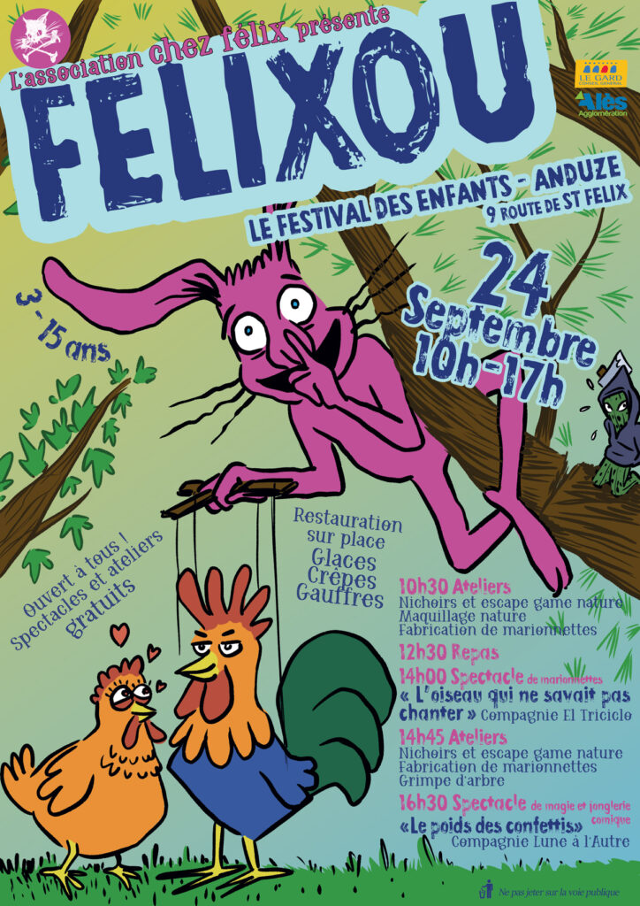 affiche Félixou - Chez Félix - 24 sept. 2023