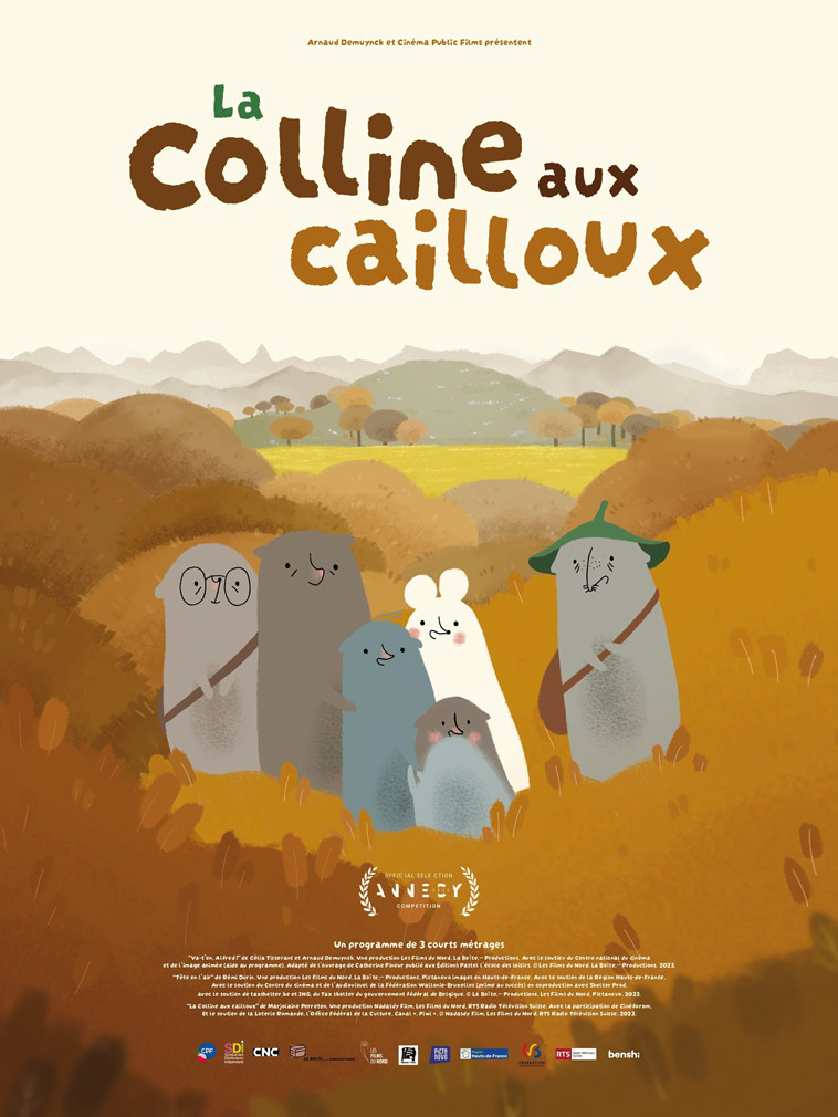 Cinéma affiche - La Colline aux cailloux