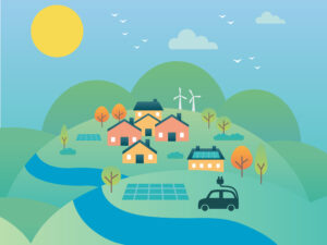 illustration énergies renouvelables