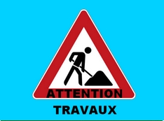 Travaux réseau eau centre ville